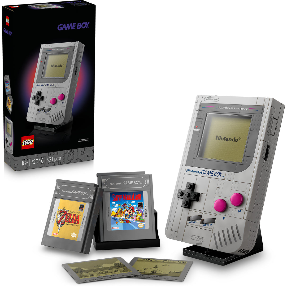 Lego super mario - gameboy byggelegetøj (72046)