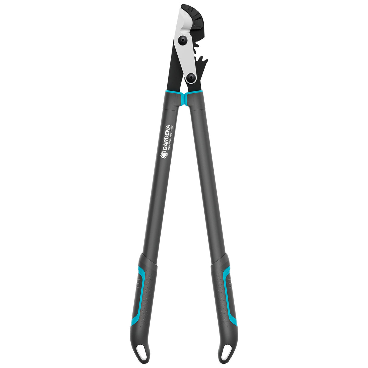 Gardena ambolt beskæringssaks energycut pro l, med ambolt cut (grå turkis, 75 cm, til tørt træ)