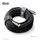 Club 3d hdmi hybride aoc kabel 8k60hz 4k120hz 30m (zwart)