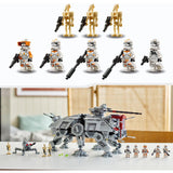 Lego star wars - at-te walker byggelegetøj (75337)