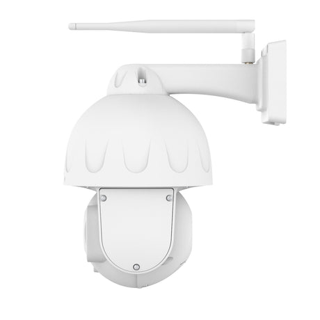 Foscam SD8P, 4K 8MP Dual Band WiFi PTZ udendørs sikkerhedskamera (hvid)