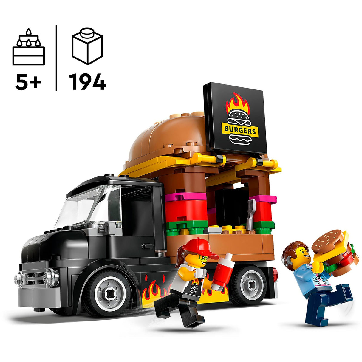 Lego city hamburger lastbil - 60404