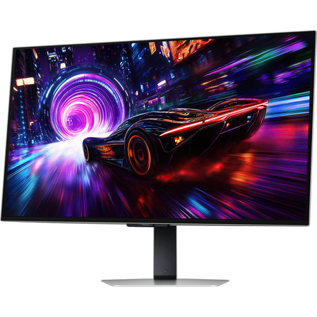 Samsung Odyssey OLED G8 G81SF 32 4K UHD-gamingskærm (sølv, 2x HDMI, DisplayPort, 2x USB-A, USB-B, 240 Hz)