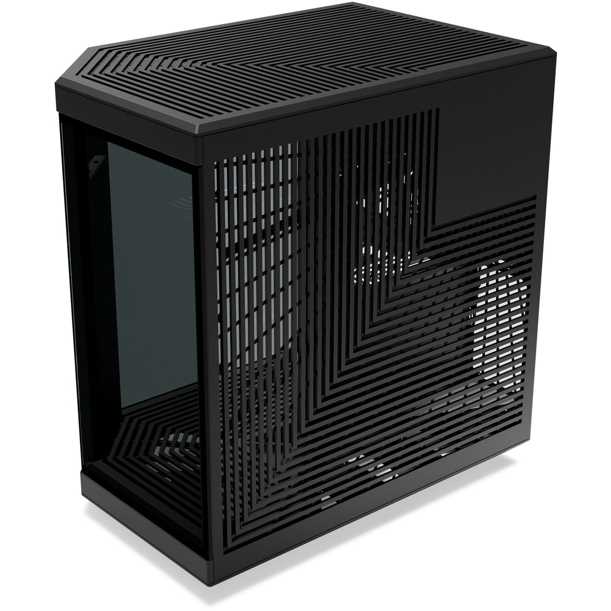 Hyte y70 touch infinite midi tårnhus (sort | 2x USB-A | 1x USB-C | hærdet glas)