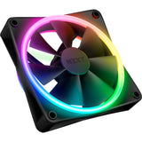 Nzxt f120 rgb duo ventilator (sort, 120 x 120 x 25 mm, pwm, uden controller)