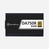 Silverstone da750r guld modulær 750 watt strømforsyning (sort, 4x pcie)