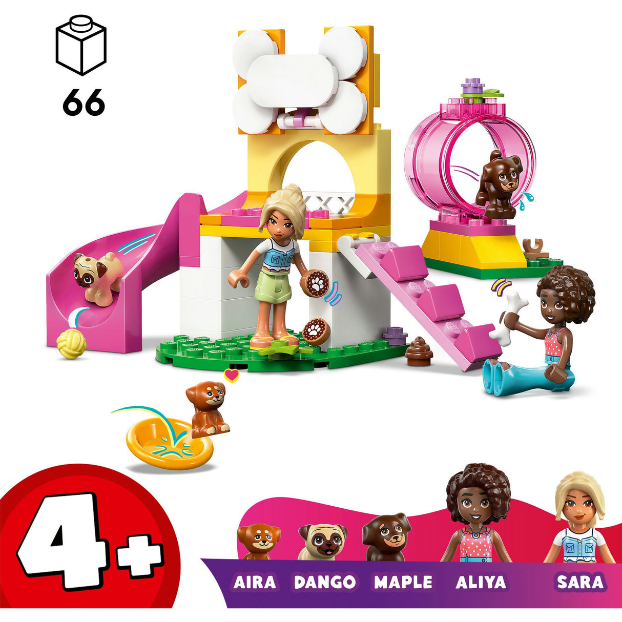 Lego friends hundelegeplads rolleleg byggesæt - 42665