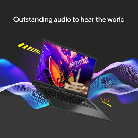 Asus vivobook go 15 e1504fa-bq5403w 15.6 bærbar (sort | ryzen 5 40 | radeon 610m | 8 GB | 512 GB SSD)