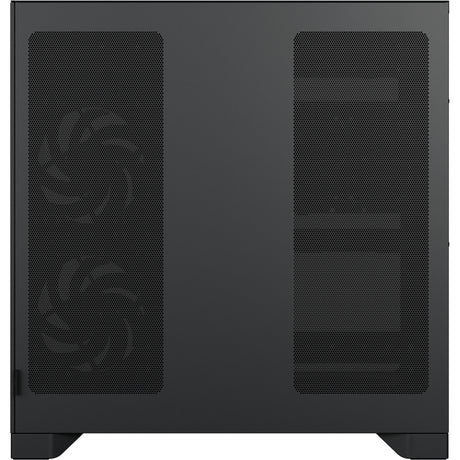 Fractal design pop 2 vision midi tower behuizing (zwart | 1x usb-a | 1x usb-c | tempered glass)