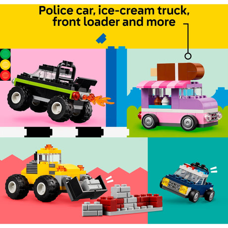 Lego klassiske kreative køretøjer - 11036