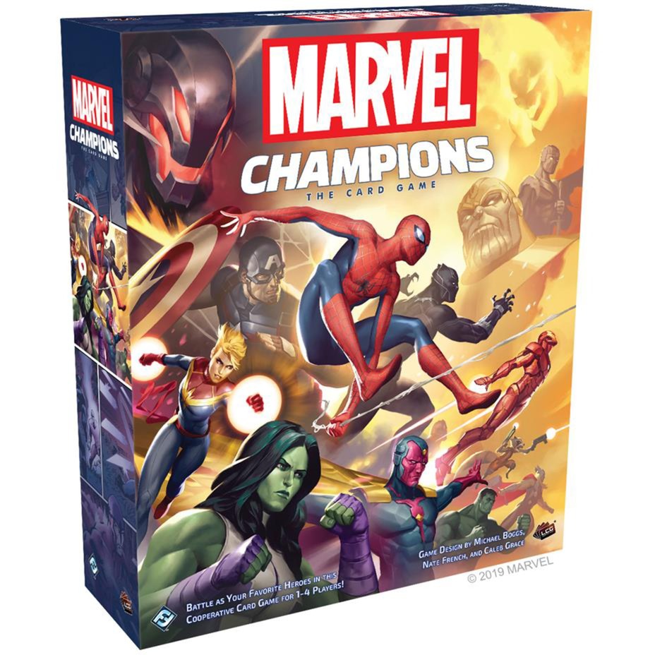 Asmodee marvel champions: kortspillet lcg (eng)
