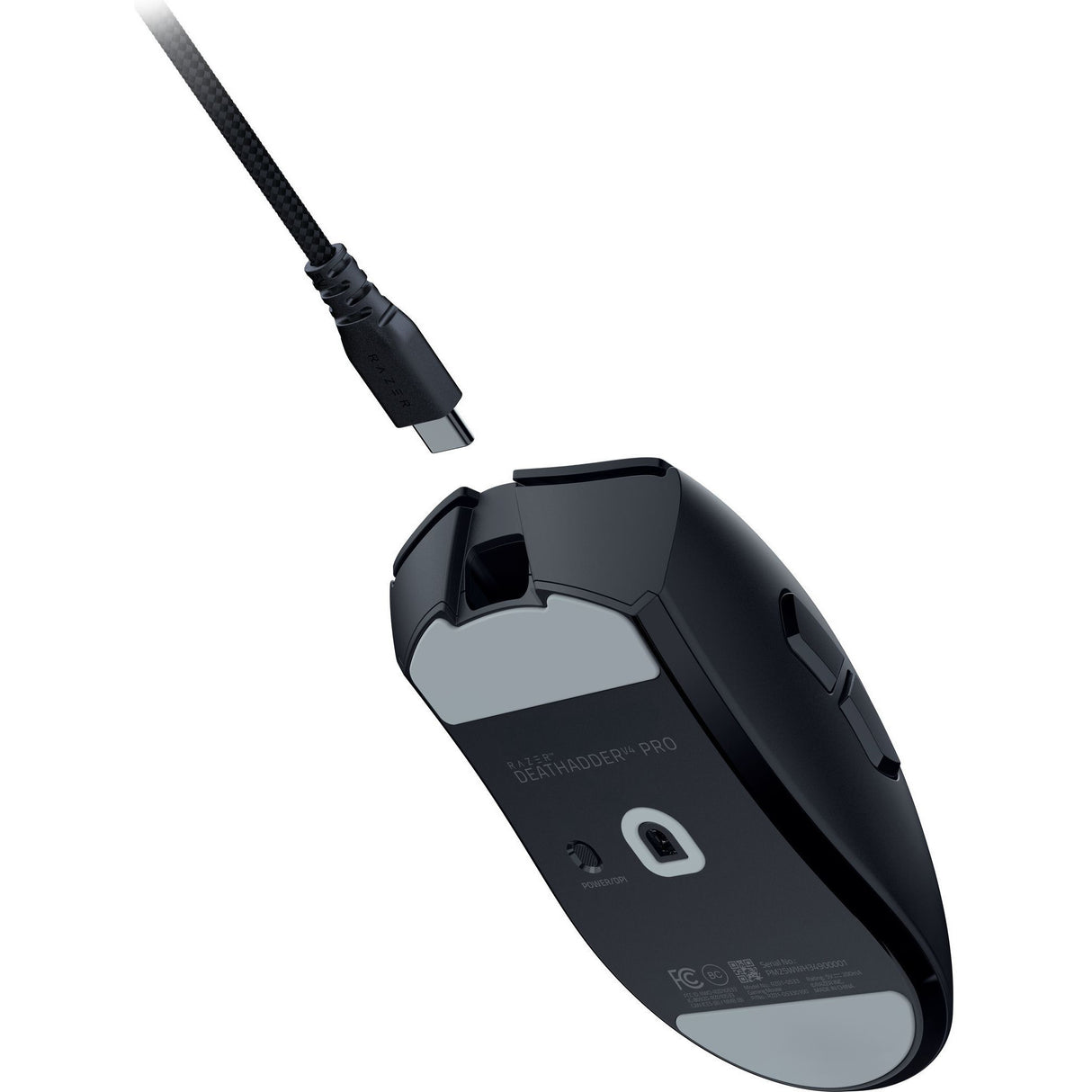 Razer deathadder v4 pro gaming mus (sort, op til 45.000 dpi, 8000 hz)