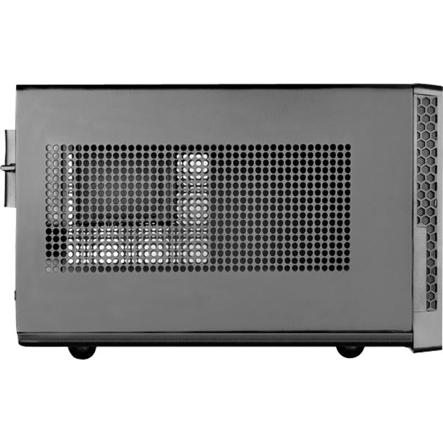 Silverstone SG13B mini tårnhus (sort | 2x USB-A)