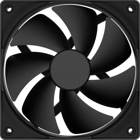 Nzxt f120p kabinetventilator (sort, 120 x 120 x 25 mm, pwm)