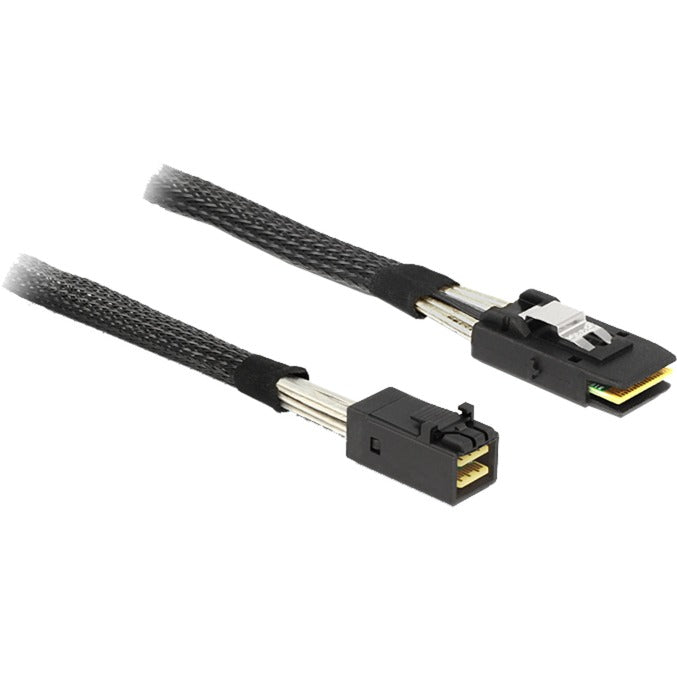 Delock mini SAS HD SFF-8643 > mini SAS SFF-8087, 0,5 m kabel (sort, 83388)
