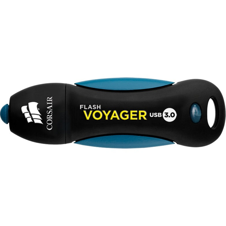 Corsair flash voyager usb 3.0 256 gb usb stick (sort blå, cmfvy3a-256gb)