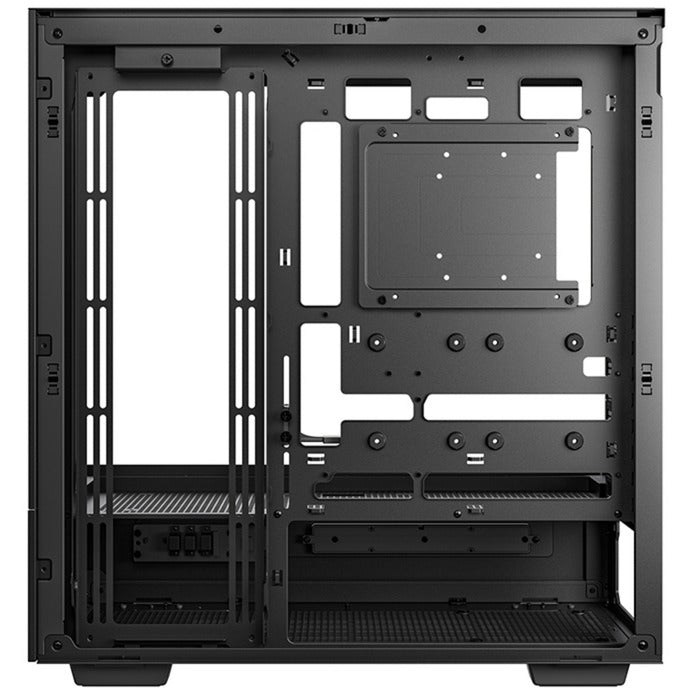 Deepcool ch690 digital midi tårnhus (sort | 2x USB-A | 1x USB-C | hærdet glas)