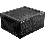 Vær stille! dark power 14 modulær 1000 watt strømforsyning (sort, 1x 12v-2x6, 4x pcie)