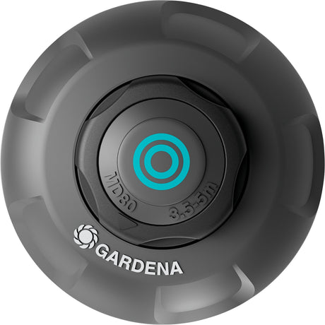 Gardena pop-up sprinkler md80 sprinkler (sort grå, sprøjteafstand mellem 3,5 m og 5 m)