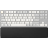 Keychron Silikone håndledsstøtte til K8 K8 Pro K8 Max C1 C1 Pro L4 håndledsstøtte (sort)