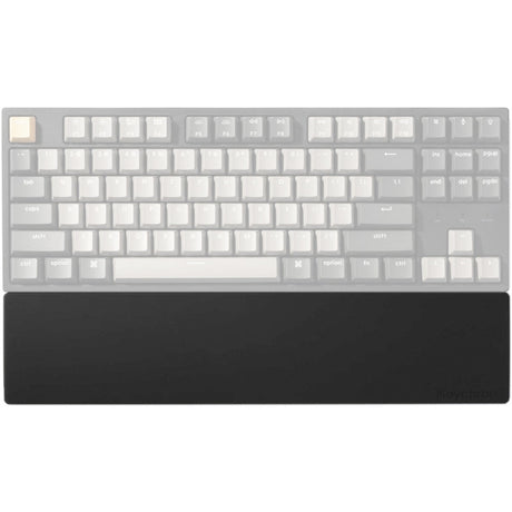 Keychron Silikone håndledsstøtte til K8 K8 Pro K8 Max C1 C1 Pro L4 håndledsstøtte (sort)