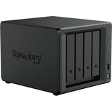 Synology diskstation ds425+ nas (sort, 2x LAN, 2x USB-A 3.2 (5 Gbit s))