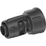 Gardena mikro-drypsystem hanetilslutningsstykke 13 mm (1 2 ) – 3 4 gevindhanestykke (mørkegrå)