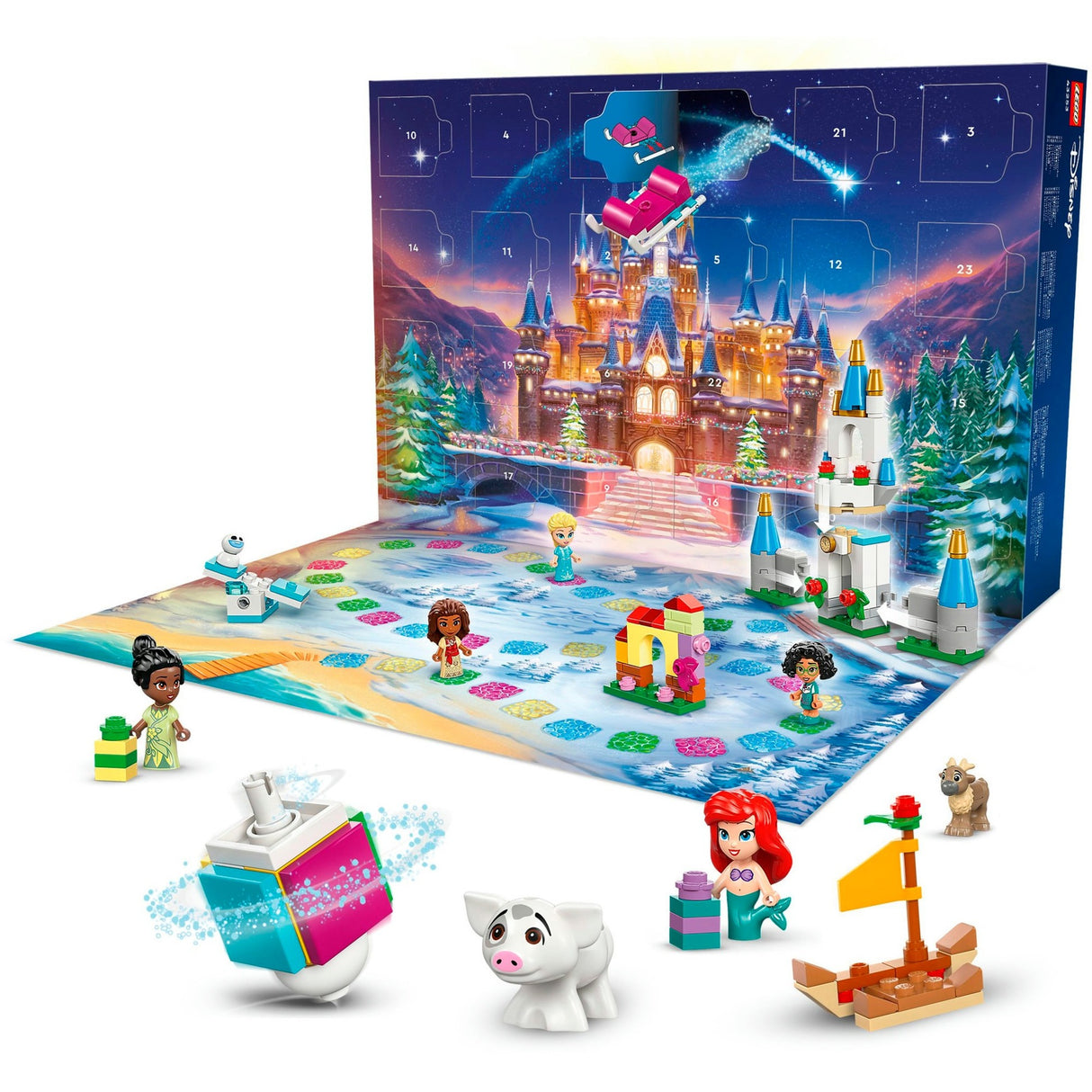 Lego disney - adventskalender 2024 byggelegetøj (43253)