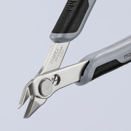 Knipex elektronisk super Knips ESD 78 13 125 ESD elektroniktang (grå)