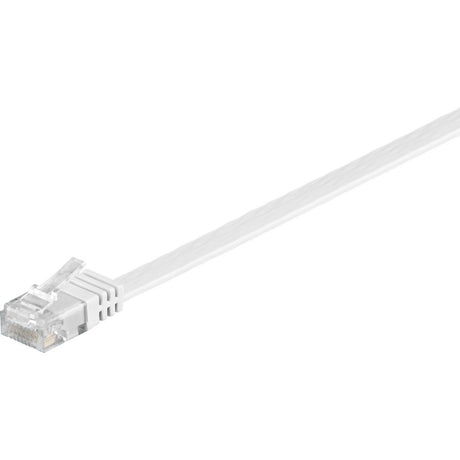 Goobay netværkskabel rj-45 u utp med cat.5e (hvid, 20 meter, fladt kabel)