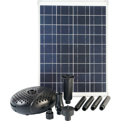 Ubbink solarmax 2500 pumpe (sort, inkl. solpanel, pumpe)
