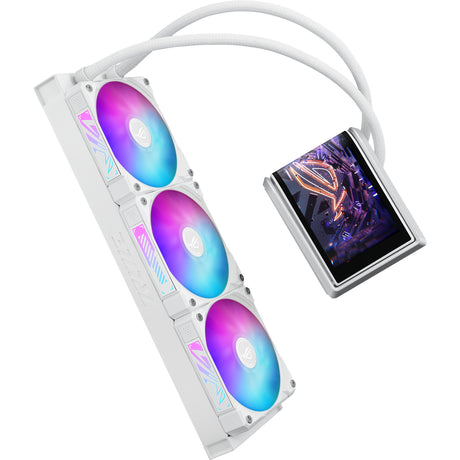 Asus rog ryuo iv 360 argb white edition waterkoeling (wit)
