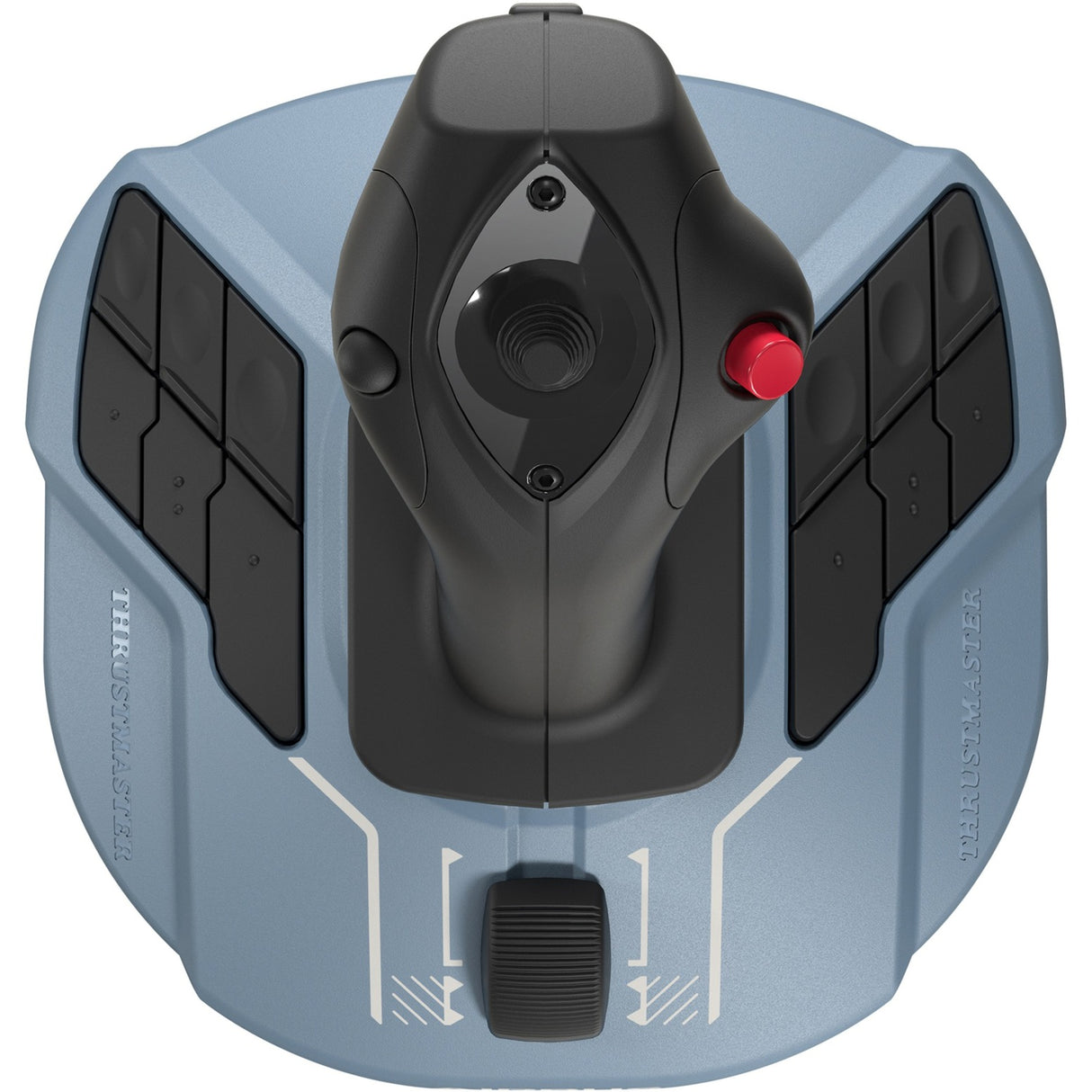 Thrustmaster tca sidestik airbus edition joystick (blå-grå sort, pc)