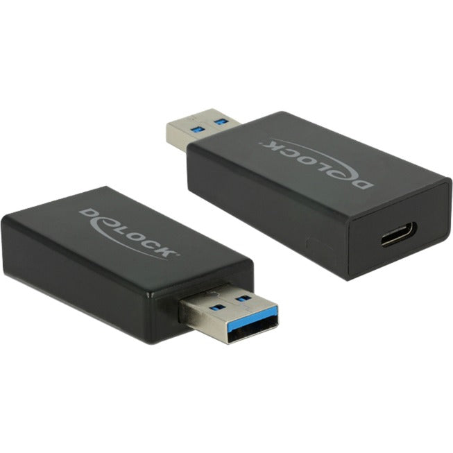 Delock-konverter USB 3.1 type-a > USB type-c-adapter (sort, 65689)