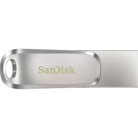 Sandisk ultra dual drive luksus 128 GB USB-stick (sølv, USB-A 3.2 gen 1, USB-C 3.2 gen 1)