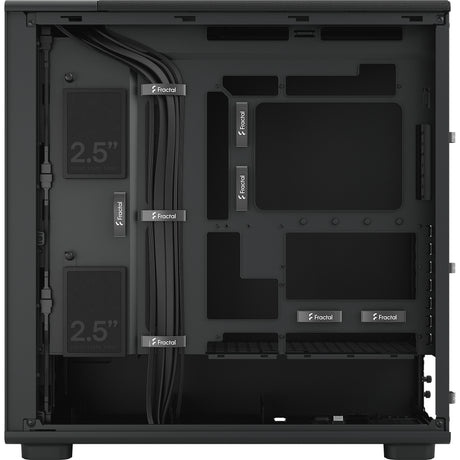 Fractal design epoch xl solid midi tower behuizing (zwart | 2x usb-a | 1x usb-c)