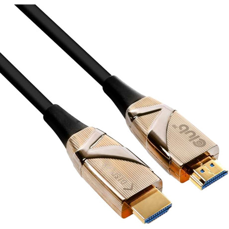 Club 3D HDMI 2.0 UHD Active Optical HDR-kabel (sort, 30 meter, 4K 60Hz)