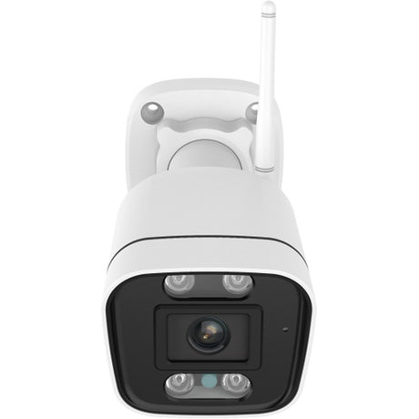 Foscam v5p, 3k 5mp dual-band wifi camera met geluid- en lichtalarm (wit)