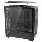 Antec Flux Midi Tower-hus (sort | 2x USB-A | 1x USB-C | hærdet glas)