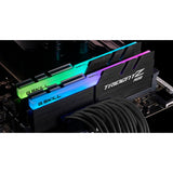 G.skill trident z rgb 16 gb ddr4-3000 (2x 8 gb) RAM (sort, f4-3000c16d-16gtzr, xmp 2.0)