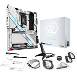 Asrock Z890 Taichi Aqua Socket 1851 bundkort (sort, RAID, 10GB-LAN, 5GB-LAN, Wi-Fi 7, BT, Sound, E-ATX)