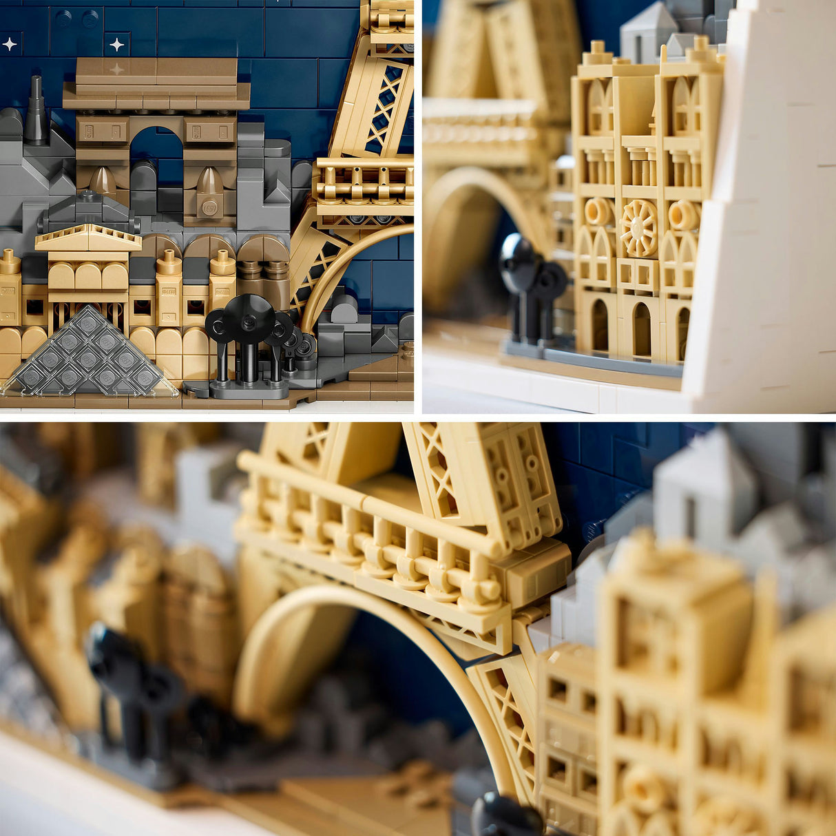 Lego ® arkitektur paris – kærlighedens by - 21064