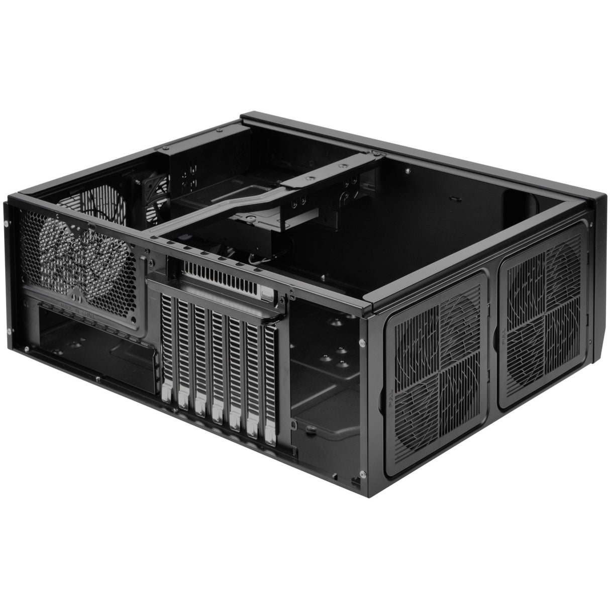 Silverstone SST-GD09B-C HTPC-hus (sort | 1x USB-A | 1x USB-C)