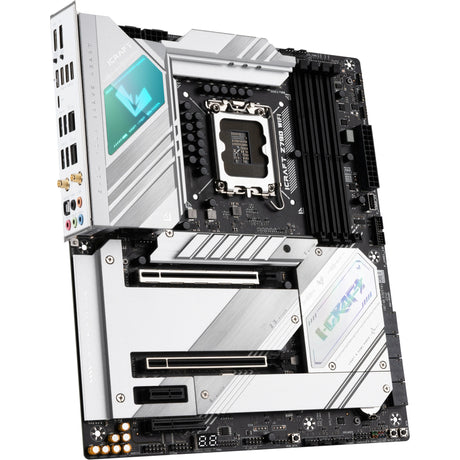 Maxsun MS-Icraft Z790 WiFi V2 Socket 1700 bundkort (sort, RAID, 2x 2,5 GB-LAN, WLAN, BT, lyd, ATX)