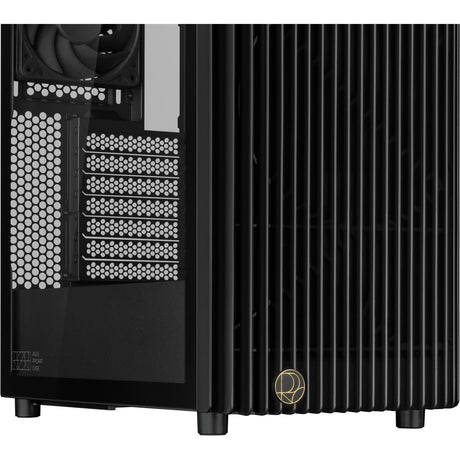 Asus proart pa401 - midi-tårnhus i hærdet glaspanel (sort | 2x USB-A | 1x USB-C | hærdet glas)