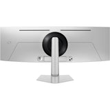 Samsung Odyssey OLED G9 G91SD 49 buet ultrabred gaming-skærm (sølv, HDMI, micro HDMI, skærmport, 3x USB-C, 144 Hz)