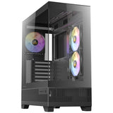 Antec cx700 argb midi tårnhus (sort | 1x USB-A | 1x USB-C | hærdet glas)