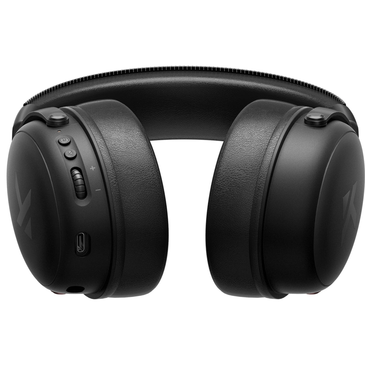Mchose v9 trådløst over-ear gaming headset (sort, pc laptop playstation switch smartphone, 2,4 g bluetooth kabelført type-c)