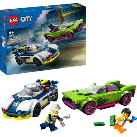 Lego politibil og højhastighedsbiljagt - 60415
