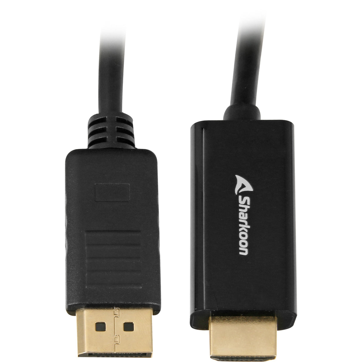 Sharkoon displayport 1.2 > hdmi-adapter (sort, 1 meter, 4k)